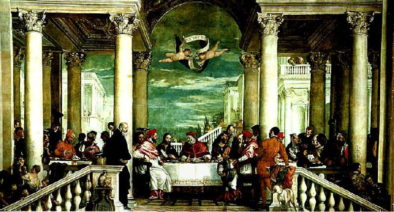 Paolo  Veronese feast of st. gregory the great